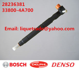 China DELPHI Original and New Common rail injector 28236381 for HYUNDAI Starex 33800-4A700 supplier