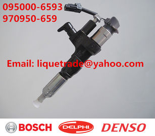 China DENSO Genuine &amp; New 095000-6593, HINO fuel injector J08E 23670-E0010 supplier