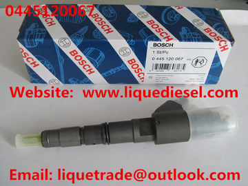 China BOSCH Genuine &amp; New Common Rail Injector 0445120067 for DEUTZ 04290987, 20798683 supplier