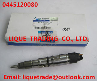 China Genuine and New Common rail injector 0445120080 for DAEWOO DOOSAN DL06S 65.10401-7004A supplier