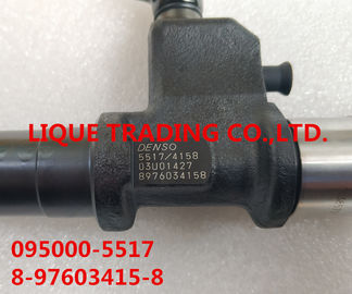 China DENSO Common Rail Injector 095000-5517 / 095000-5516 / 095000-5511 / 095000-4158 ISUZU 8-97603415-8 / 8976034158 supplier