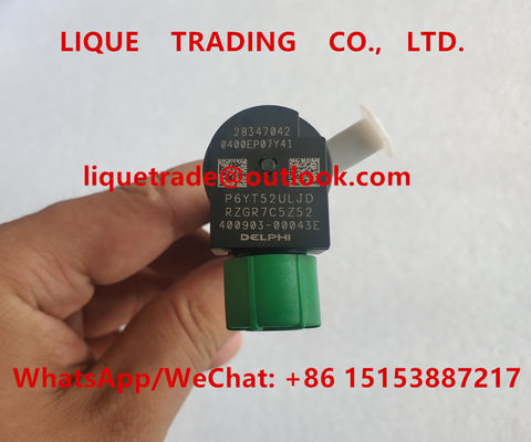 China DELPHI Fuel injector 28347042 for DOOSAN 400903-00043E , 40090300043E , 400903 00043E supplier