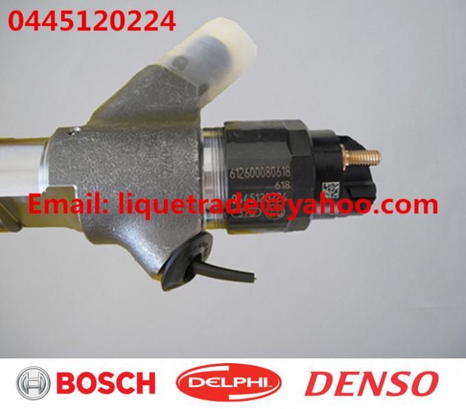 BOSCH common rail injector 0445120224,0445120170 for WEICHAI WP10 612600080618