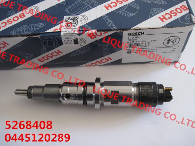 BOSCH injector 0445120289 / 5268408 Genuine Common rail injector 0445120289 / 0 445 120 289 for 5268408