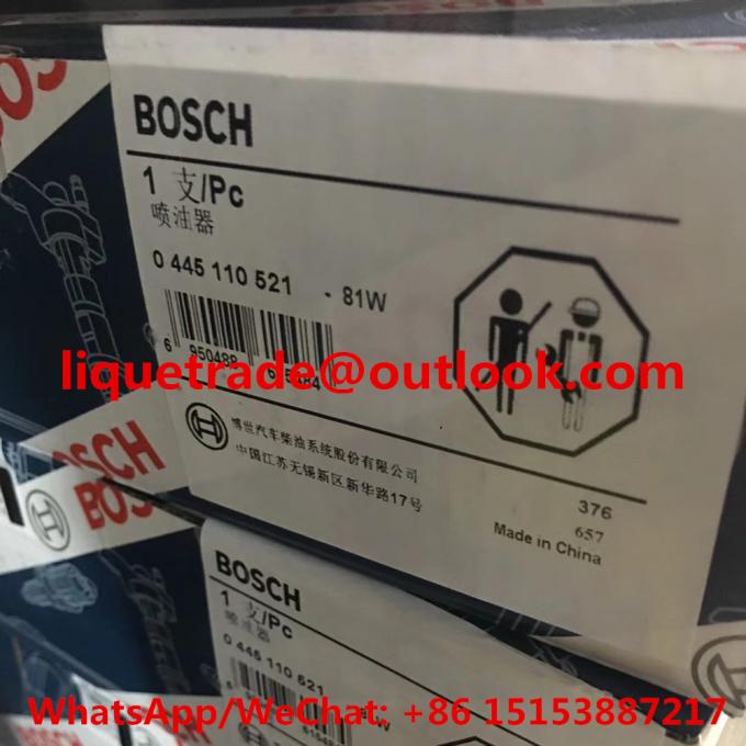 BOSCH FUEL INJECTOR 0445110521 Common rail injector 0 445 110 521 , 0445110521