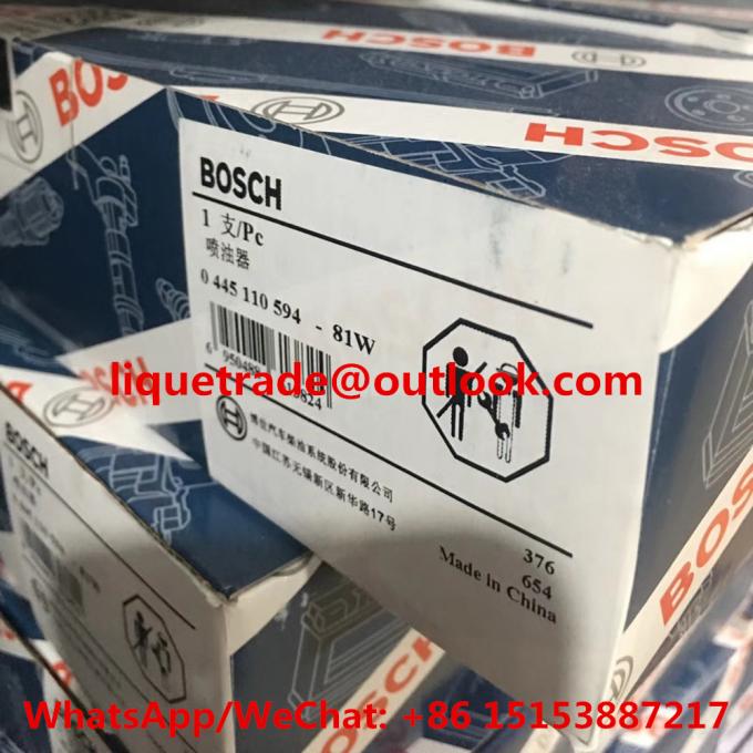BOSCH 100% Genuine and New Common Rail Injector 0445110594 , 0 445 110 594
