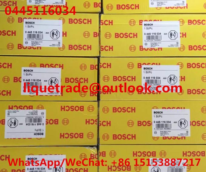 BOSCH INJECTOR 0445116034 Genuine and New Common Rail Injector 0 445 116 034 , 0445116034