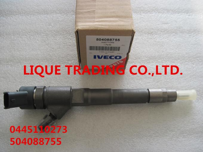Common rail injector 0445110273 ,  0 445 110 273 ,  0445 110 273  for IVECO, FIAT 504088755, NEW HOLLAND 504377671