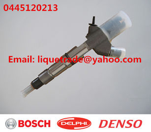 China BOSCH Genuine common rail injector 0445120213 / 0 445 120 213 for WEICHAI 612600080611 supplier
