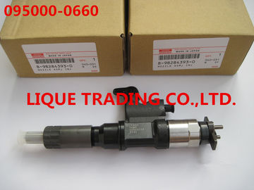 China DENSO fuel injector 095000-0660 for ISUZU 4HK1, 6HK1 8982843930, 8-98284393-0, 8982843931 supplier