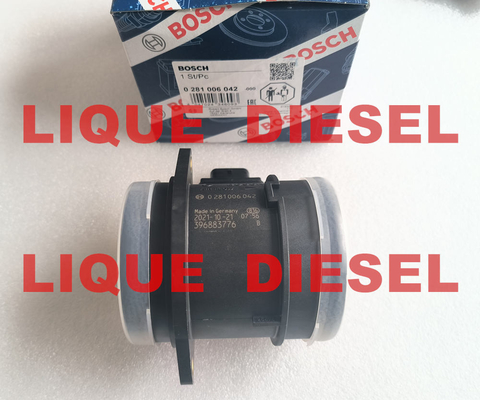 China BOSCH sensor 0281006042 0 281 006 042 281006042 Maf Mass Air Flow Meter Sensor 0 281 006 042 supplier