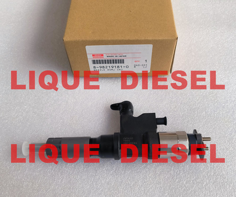 China DENSO fuel injector 095000-9800 8-98219181-0 0950009800 8982191810 98219181 supplier