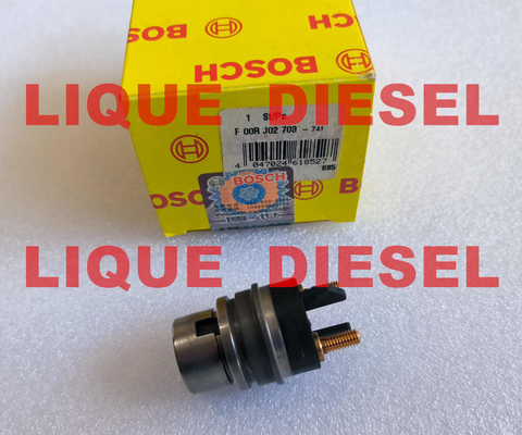 China CR injector solenoid valve F00RJ02703 F 00R J02 703 F00R J02 703 F00RJ02703-741 CONTROL VALVE supplier