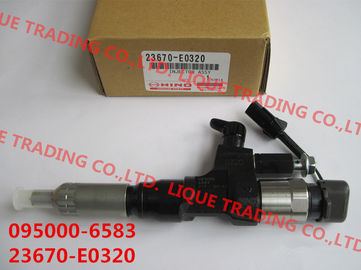 China Common rail fuel injector 095000-6580, 095000-6582, 095000-6581, 095000-6583 for HINO J08E 330PS 23670-E0320, 23910-1460 supplier