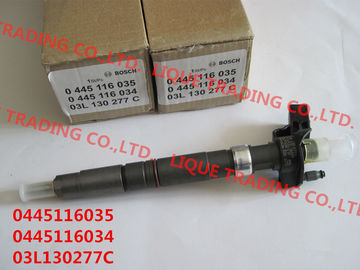 China Genuine &amp; New Piezo Fuel Injector 0445116035 0445116034 0 445 116 035 0 445 116 034 for VW 03L130277C supplier