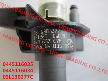 China Genuine &amp; New Piezo Fuel Injector 0445116035 0445116034 0 445 116 035 0 445 116 034 for VW 03L130277C supplier