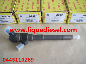 China Genuine and Brand New Common rail injector 0445110269,0445110270 for Chevrolet, DAEWOO 96440397 supplier