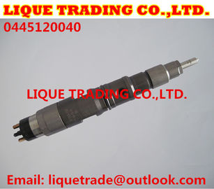 China BOSCH  0 445 120 040 Genuine and New Common rail injector 0445120040 for DAEWOO DOOSAN 65.10401-7001C, 65.10401-7001 supplier