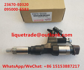 China Common rail fuel injector 095000-6580, 095000-6581, 095000-6582, 095000-6583 , 23670-E0320 for HINO J08E 330PS supplier