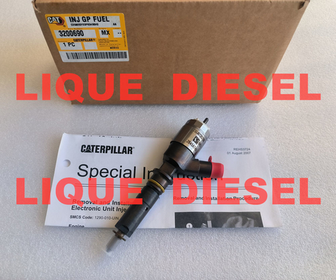 China CAT / Caterpillar Genuine Injector 320-0690 2645A749 320 0690 3200690 for C6.6 Engine supplier