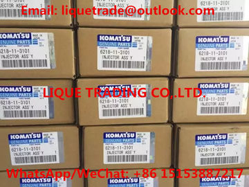 China Komatsu Common Rail injector 6218-11-3101 , 6218113101 supplier