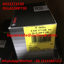 China BOSCH INJECTOR NOZZLE 0433171530 , DLLA158P730 Common Rail Nozzle 0 433 171 530 , DLLA 158 P 730 supplier