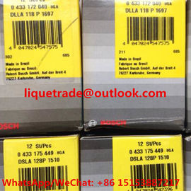 China BOSCH INJECTOR NOZZLE 0433172040 , DLLA118P1697 Common Rail Nozzle 0 433 172 040 , DLLA 118 P 1697 supplier