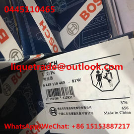 China BOSCH FUEL INJECTOR 0445110465 Common rail injector 0 445 110 465 , 0445110465 supplier