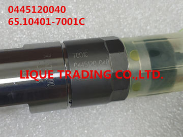 China DOOSAN injector 65.10401-7001C , 65.10401-7001, BOSCH model number 0445120040 , 0 445 120 040 supplier