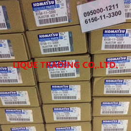 China DENSO Common Rail Injector 095000-1210 ,095000-1211 for Komatsu 6156-11-3300 , 6156113300 supplier