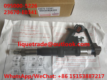China DENSO fuel injector 095000-5221, 095000-5222, 095000-5225, 095000-5226  for HINO 700 Series E13C supplier