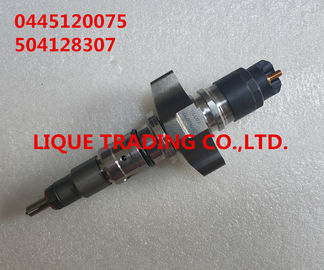 China BOSCH original CR Injector 0445120075 , 0 445 120 075 , 0445 120 075 , 504128307, 2855135 supplier