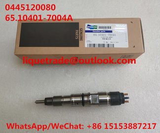China BOSCH Common rail injector 0445120080 ,  0 445 120 080 ,  0445 120 080 for DAEWOO DOOSAN DL06S 65.10401-7004A supplier