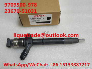 China DENSO Common rail injector 095000-9780, 0950009780 , 9709500-978 for TOYOTA 23670-51031 , 23670-51030, 23670-59035 supplier