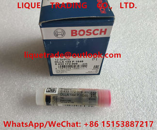 China BOSCH injector nozzle 0433172009 , DLLA144P1646 , 0 433 172 009 , DLLA 144 P 1646 , 0433 172 009 , 433172009 supplier
