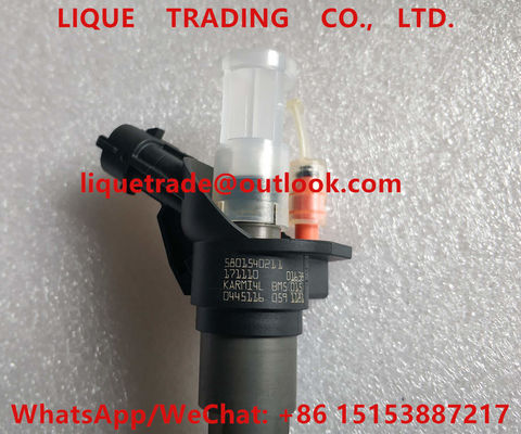 China BOSCH fuel injector 0445116059, 0445116019, 0 445 116 059, 0 445 116 019 for FIAT 580540211, IVECO 5801540211, 504385557 supplier