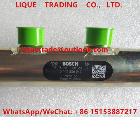 China BOSCH common rail 0445226042 , 0 445 226 042 , 0445 226 042 , 3977530 for Cummins supplier