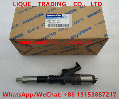 China DENSO Fuel Injector 095000-1210 , 095000-1211 , 6156-11-3300 , 6156113300 for Komatsu 0950001211 supplier