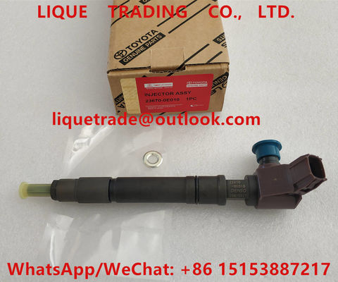 China DENSO piezo injector 295700-0550 , 23670-0E010 , 2957000550 , 236700E010 for TOYOTA Hilux REVO 1GD-FTV 2.8L supplier