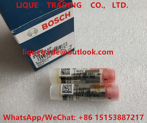 China BOSCH injector nozzle 0433175271 , DSLA143P970 , 0 433 175 271 , DSLA 143P 970 supplier