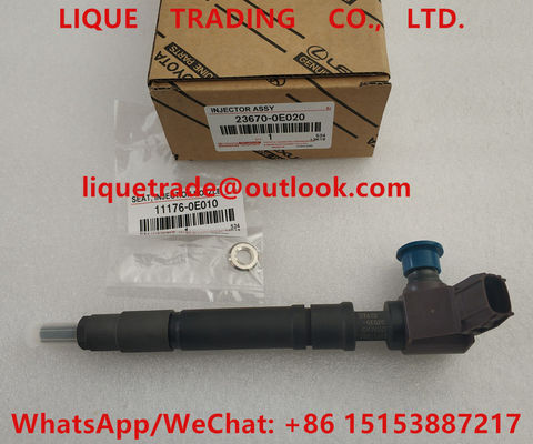 China DENSO piezo injector 295700-0560 , 23670-0E020 for TOYOTA 2GD-FTV 2.4L 23670-09430, 23670-11020, 23670-19025 supplier