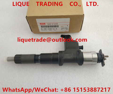 China DENSO fuel injector 8-98139816-3 , 095000-8633 ISUZU injector 8981398163 , 095000-8163 , 8981398160 , 98139816 supplier