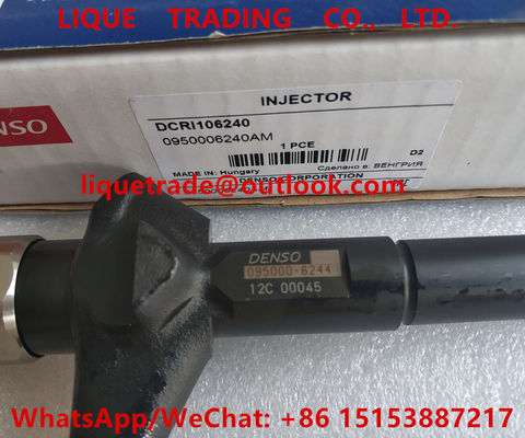 China DENSO Fuel Injector DCRI106240, 095000-6240, 095000-6243, 095000-6244, 0950006240, 16600-MB40E supplier