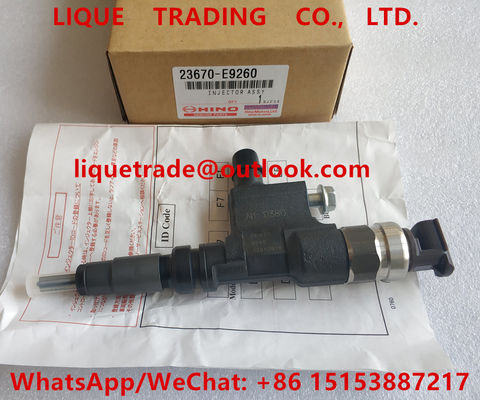 China DENSO injector 295050-0760 for HINO N04C 23670-E9260, 23670E9260, 23670-E0250, 23670-E0380 supplier