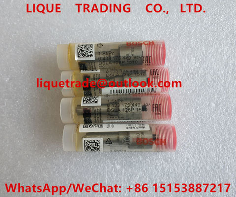 China BOSCH INJECTOR NOZZLE 0433175449 ,  DSLA128P1510 , 0 433 175 449 , DSLA 128 P 1510 , 433175449 supplier