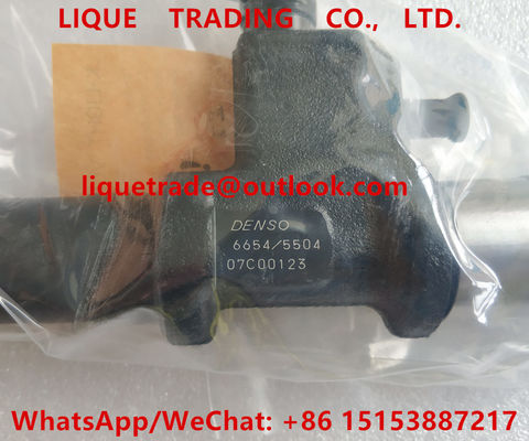China DENSO 6654 injector 095000-6654 , 095000-5504 for ISUZU 8-98030550-4 , 8980305504 , 98030550 , 8-98030550-0 , 8980305500 supplier