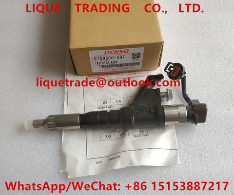 China DENSO injector 9709500-597, 095000-5970, 095000-5971, 095000-5972, 23670-E0360, 23670E0360 for HINO supplier