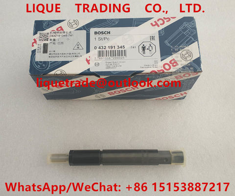 China BOSCH fuel injector 0 432 191 345 , 0432191345 ,  432 191 345 for Deutz engine supplier