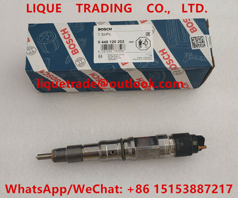 China BOSCH common rail injector 0445120202 , 0 445 120 202 , 0445 120 202 supplier