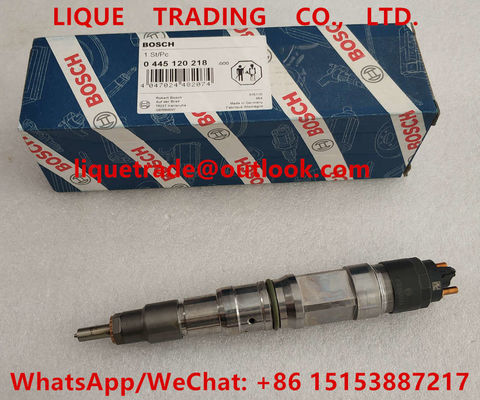 China BOSCH Fuel injector 0445120218 , 0 445 120 218 , 0445 120 218 for MAN 51101006125 , 51101006032 supplier